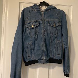 Carmar bomber style Jean jacket